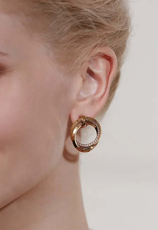 Zinnia duo earrings