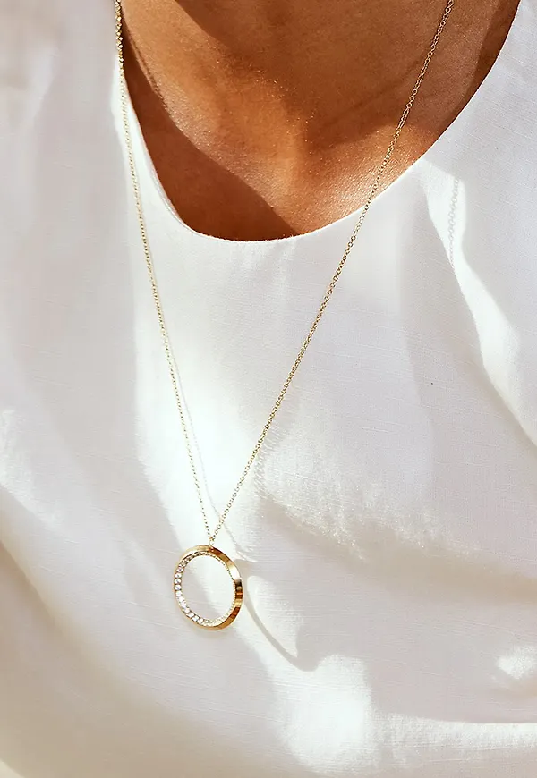 Zinnia necklace l go