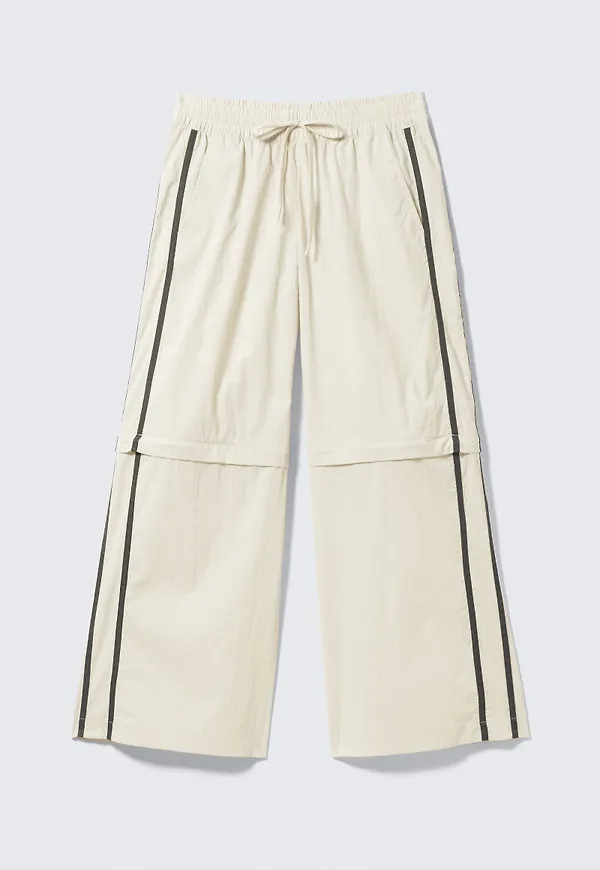 Zip-off Nylon Track Trousers