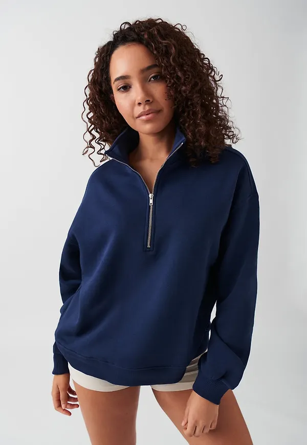 Zip sweater
