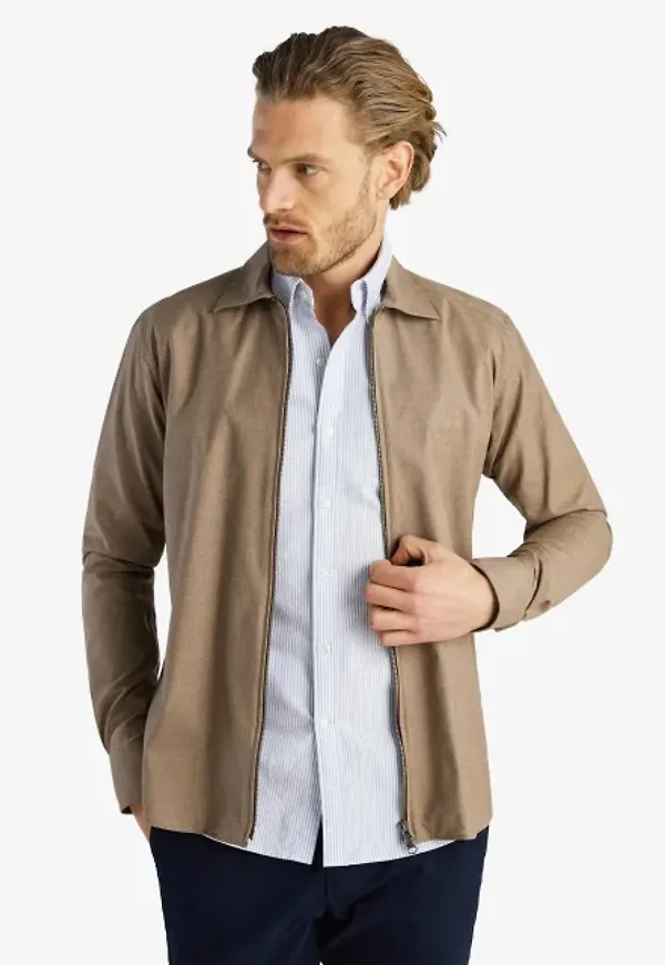 Zipper Overshirt