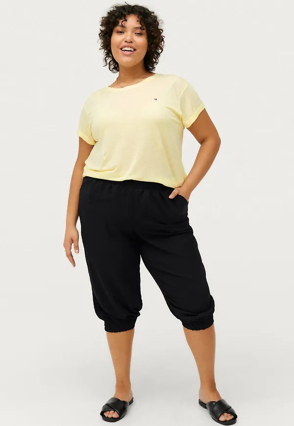Zizzi - Byxor vMacy Knickers - Svart