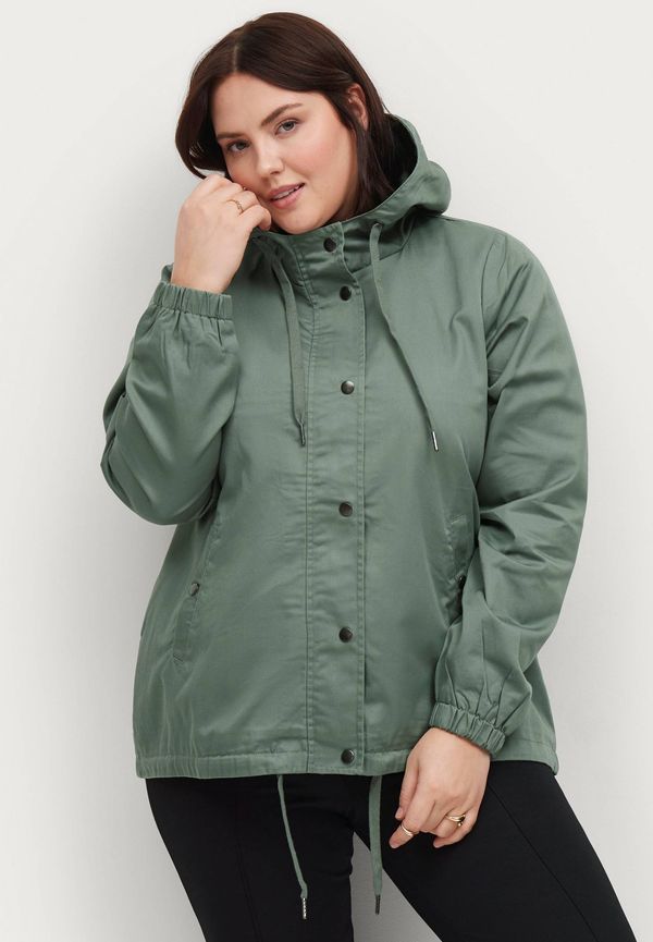 Zizzi - Jacka mCamma L/S Jacket - Grön - 42/44