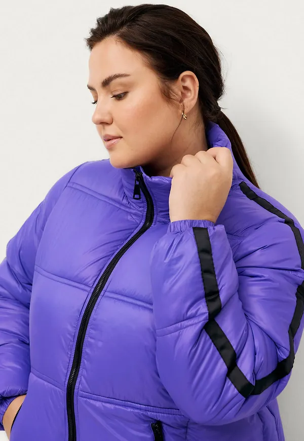 Zizzi - Jacka mNew York L/S Jacket - Lila - 42/44