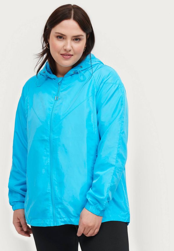 Zizzi - Jacka mTwenty L/S Jacket - Blå - 58/60