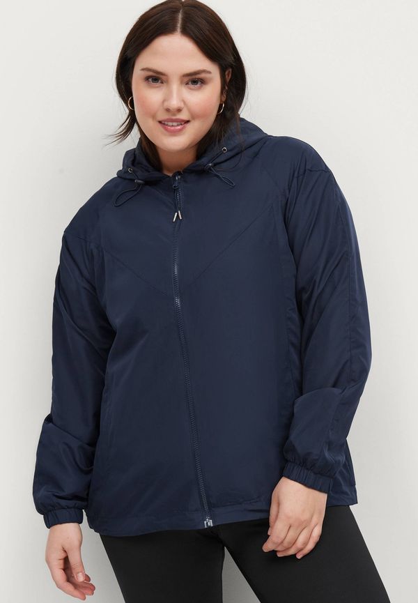 Zizzi - Jacka mTwenty L/S Jacket - Blå - 58/60