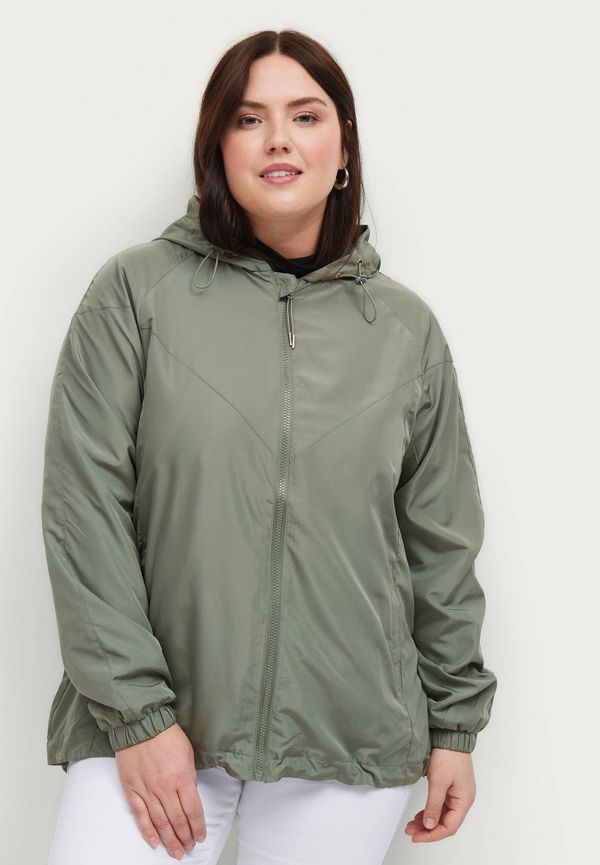 Zizzi - Jacka mTwenty L/S Jacket - Grön - 58/60
