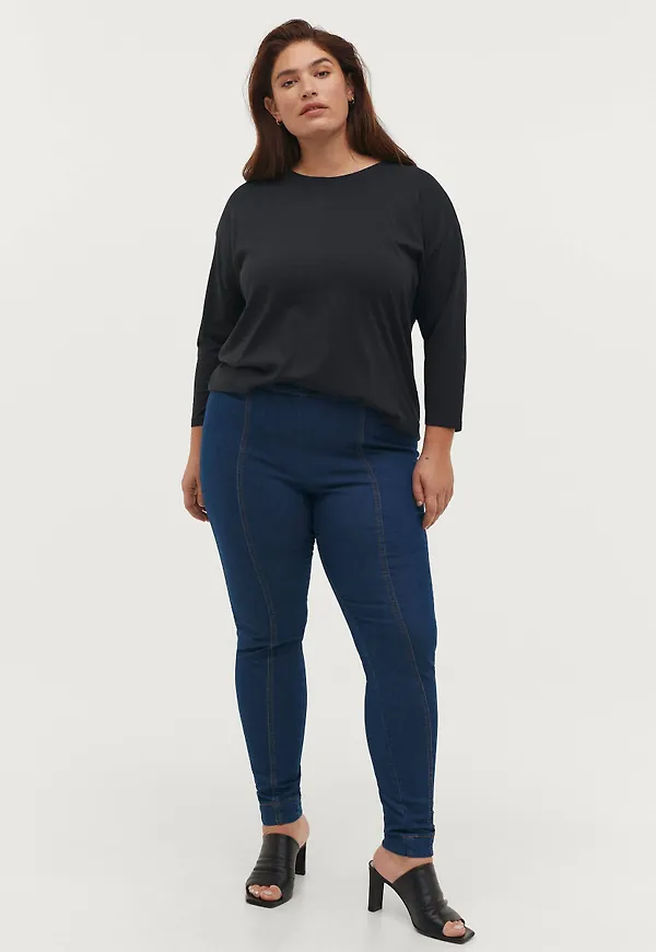 Zizzi - Leggings xUltra - Blå