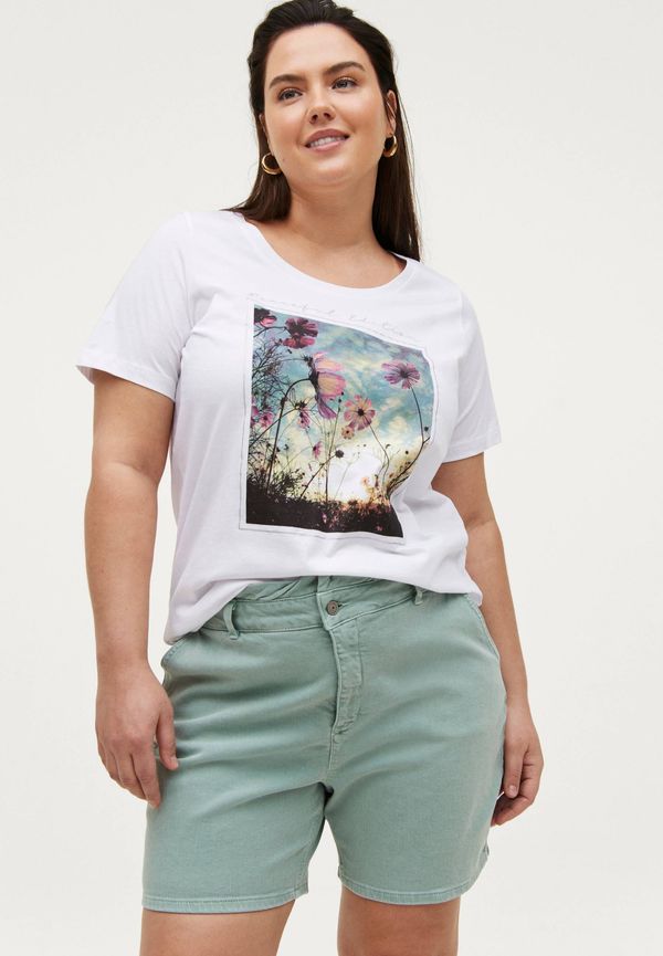 Zizzi - Shorts Julia - Grön