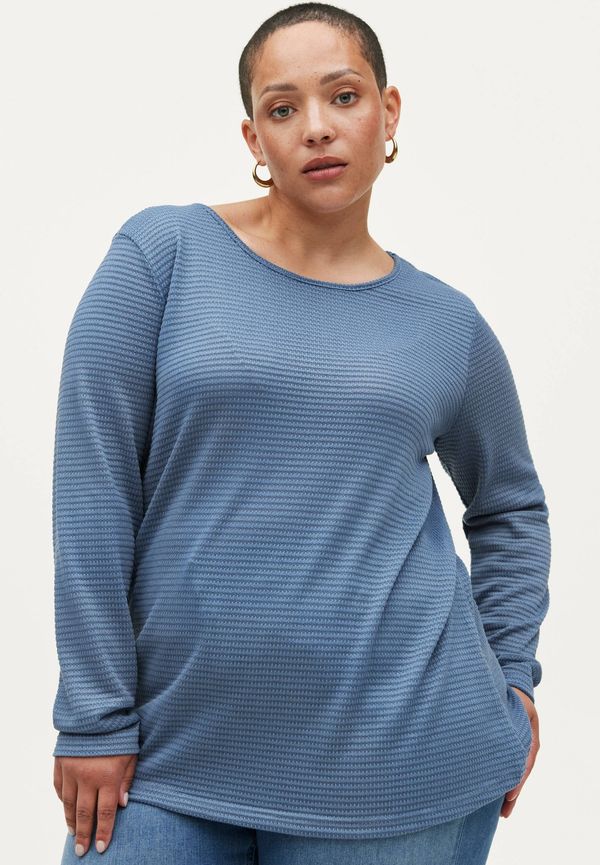 Zizzi - Tröja xBucca L/S Blouse - Svart