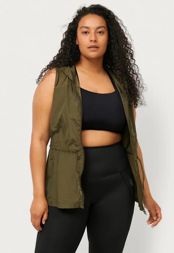 Zizzi - Väst aGili Waistcoat - Grön