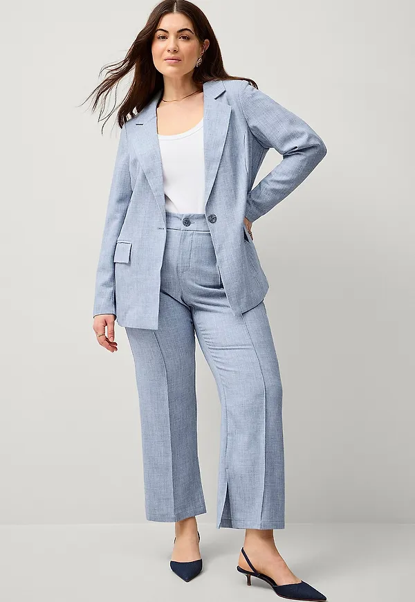 Zizzi - Byxor mKoopa Pants - Blå
