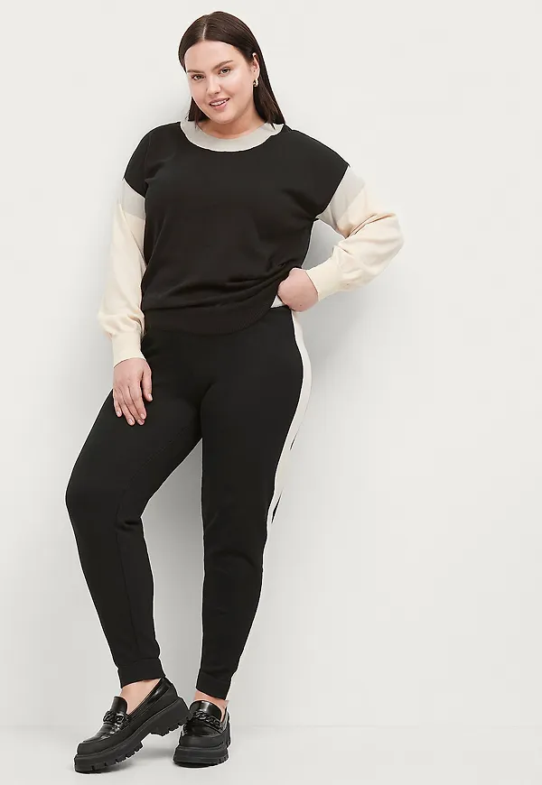 Zizzi - Byxor mSunday Pant - Svart