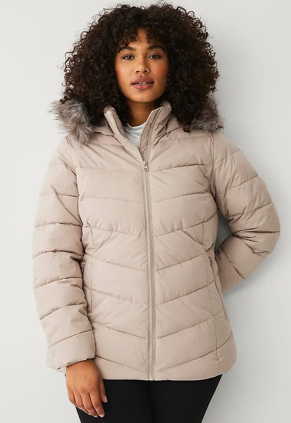 Zizzi - Jacka caJulia L/S Jacket - Beige