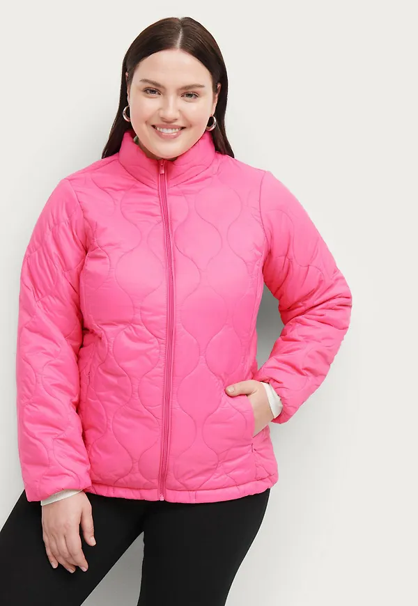 Zizzi - Jacka caMaya L/S Jacket - Rosa - 42/44