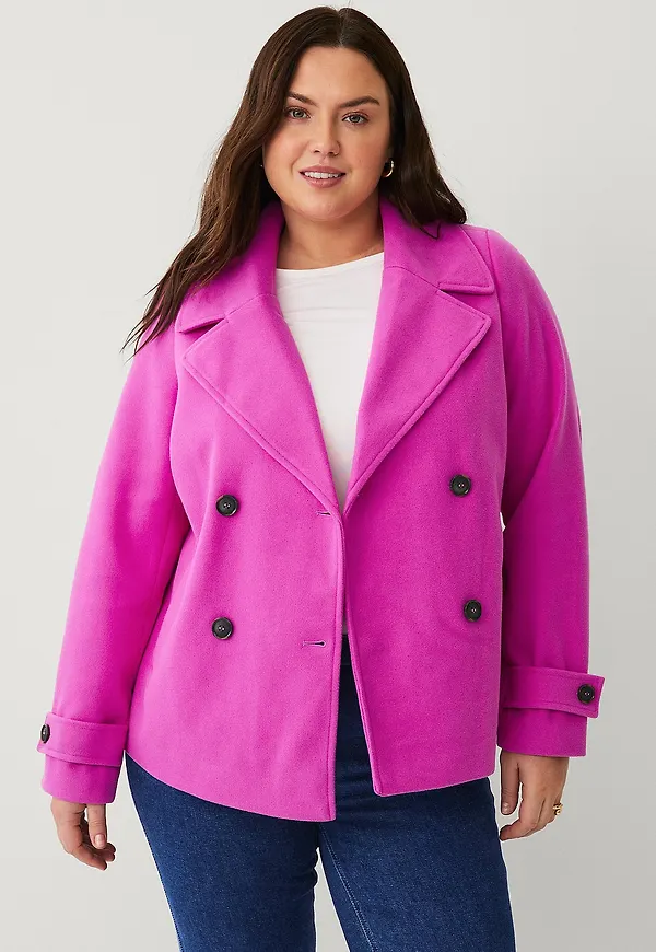 Zizzi - Jacka mSasha L/S Jacket - Rosa