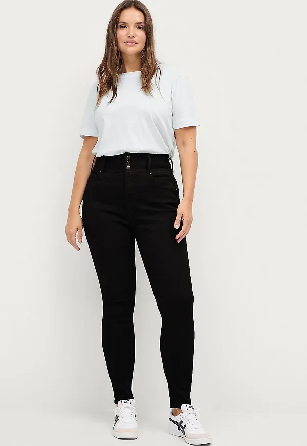 Zizzi - Jeans jKate Bea - Svart