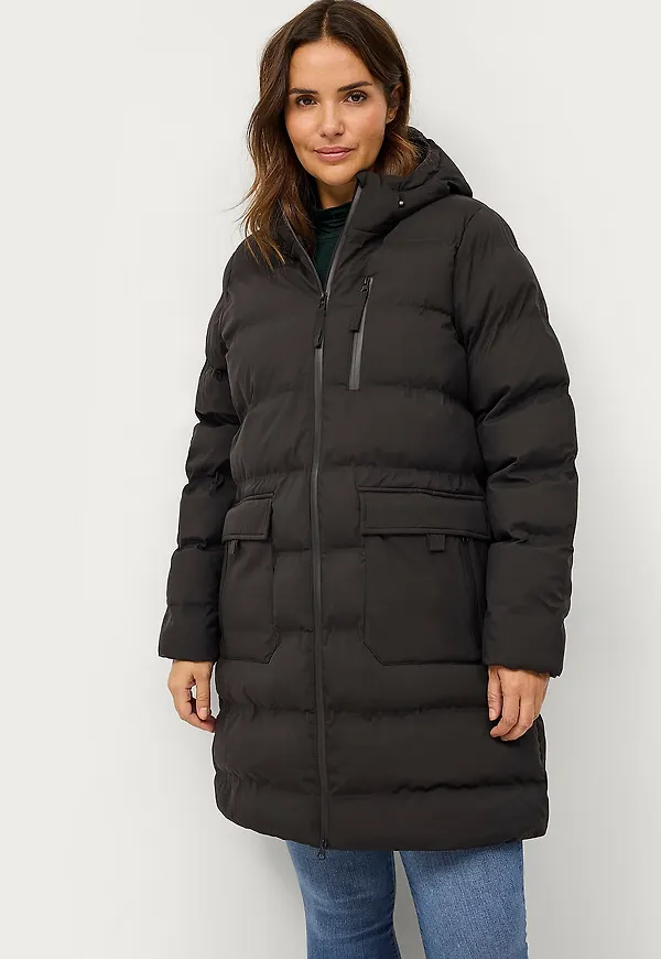 Zizzi - Kappa mSealed L/S Coat - Svart
