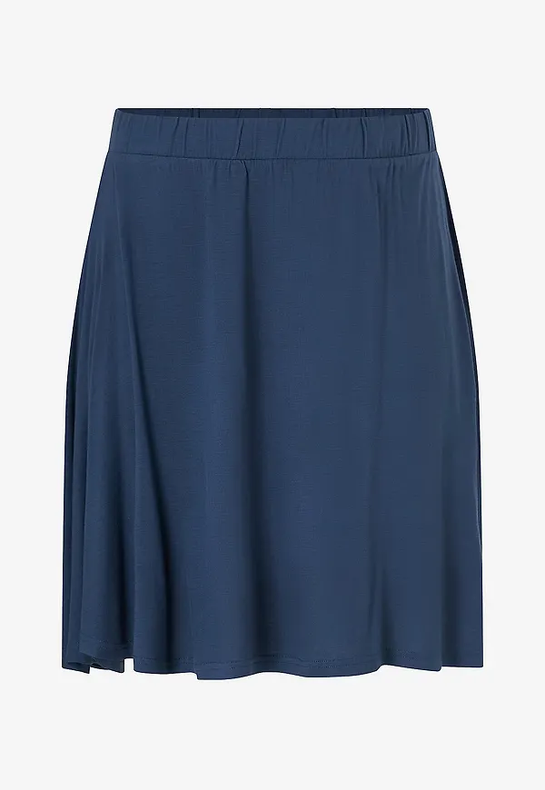Zizzi - Kjol vSkater, Abk Skirt - Blå