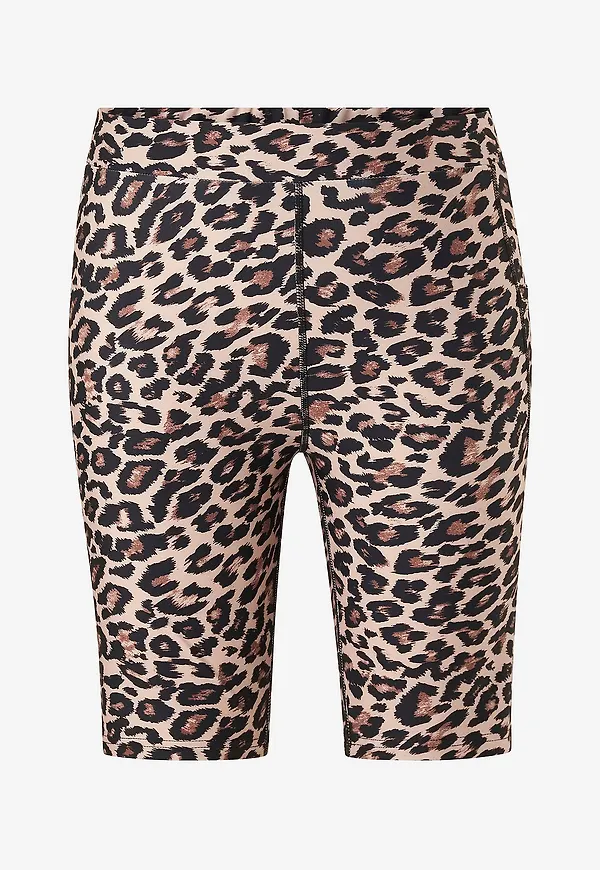 Zizzi - Leggings vKylor Shorts - Brun