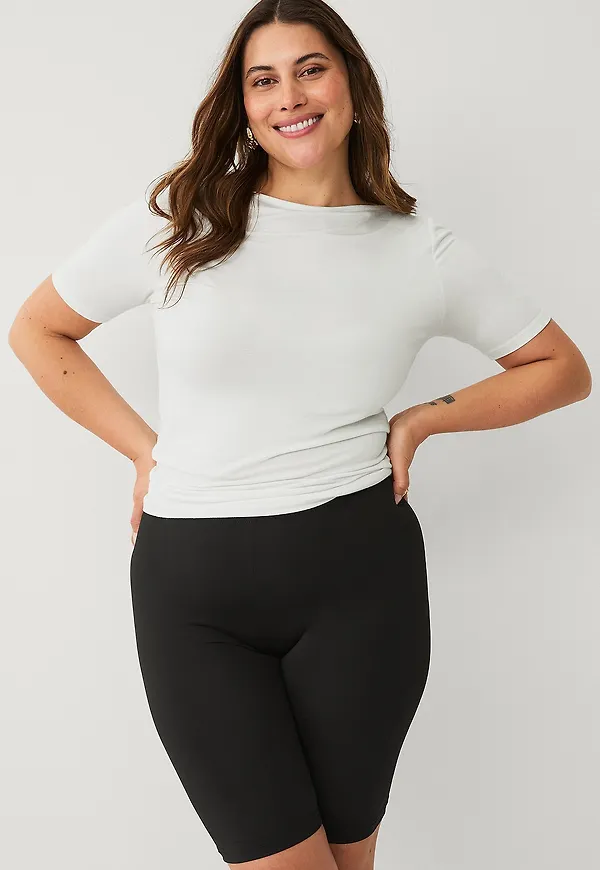 Zizzi - Shorts 2-pack - Svart