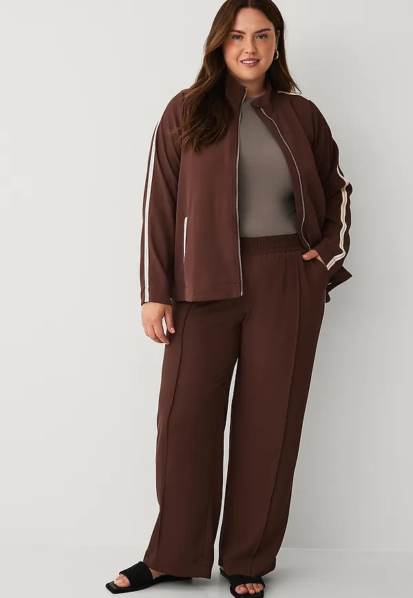 Zizzi - Sweatpants mClaudia - Brun