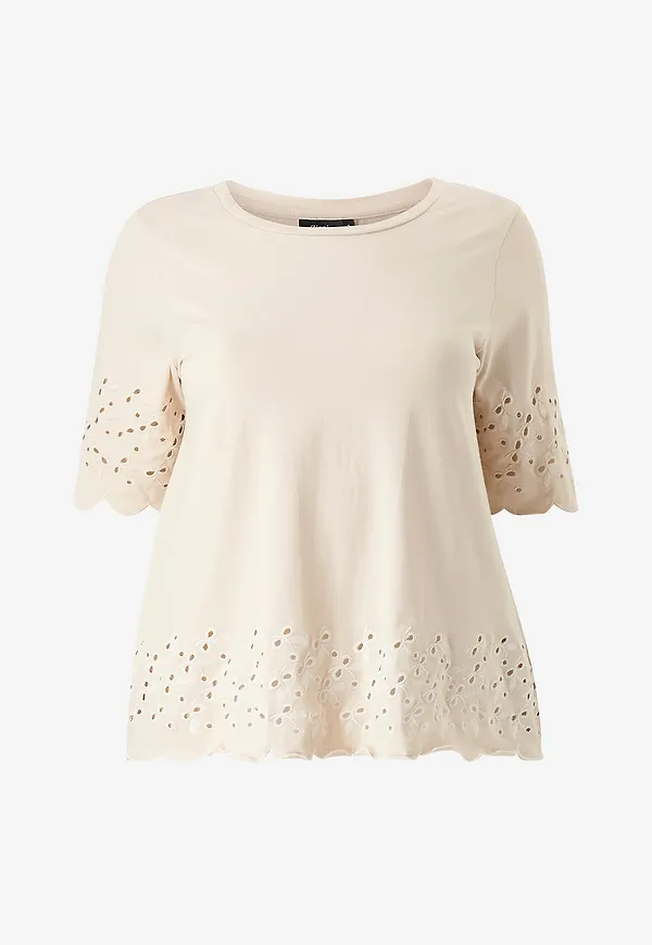 Zizzi - Topp mFanni - Beige