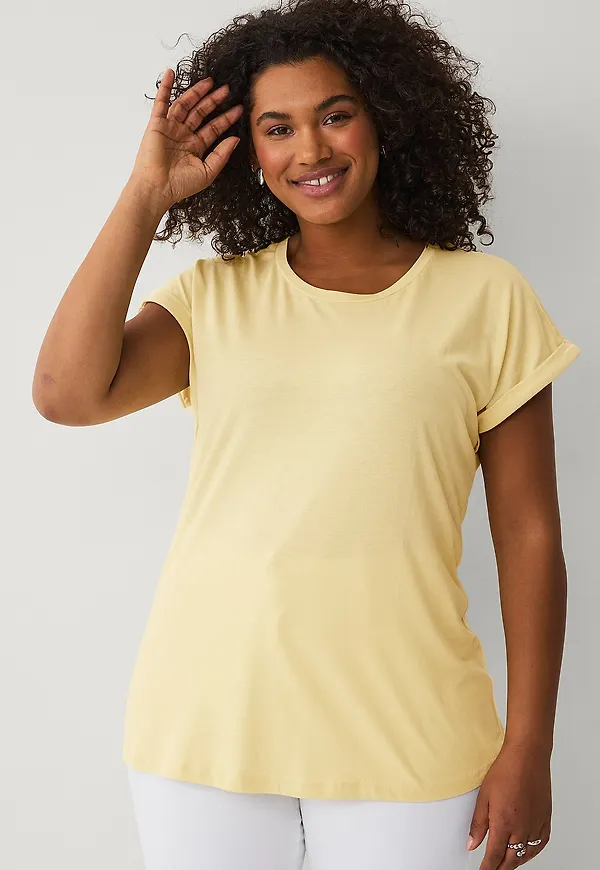 Zizzi - Topp mKatja S/S Loose Tee
