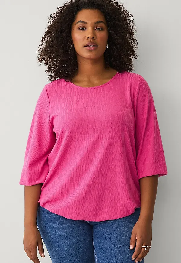 Zizzi - Topp vmMmari 3/4 Blouse