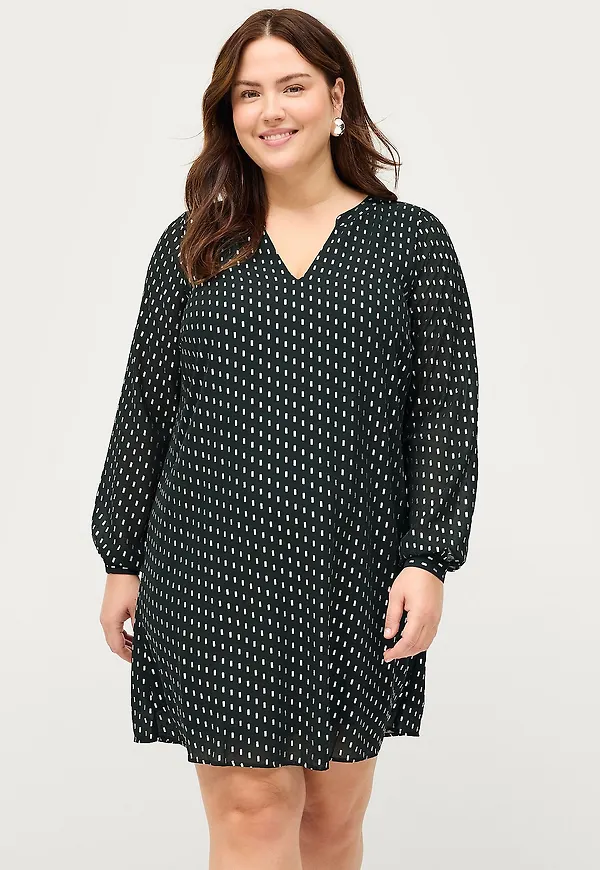 Zizzi - Tunika mKia L/S Tunic - Grön