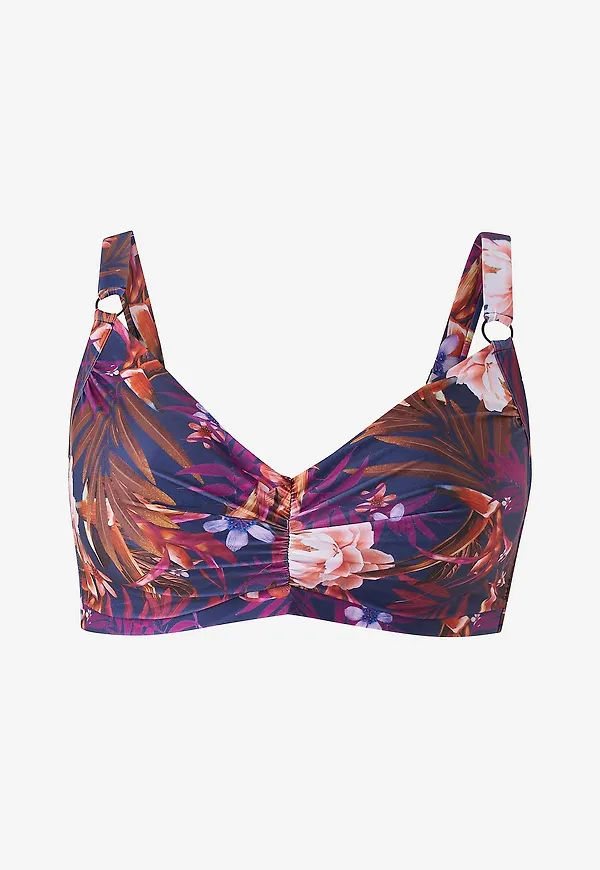 Zizzi - Bikini-bh sTania Bra Aop - Lila