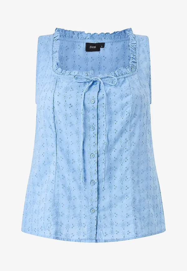 Zizzi - Blus eLuna S/L - Blå
