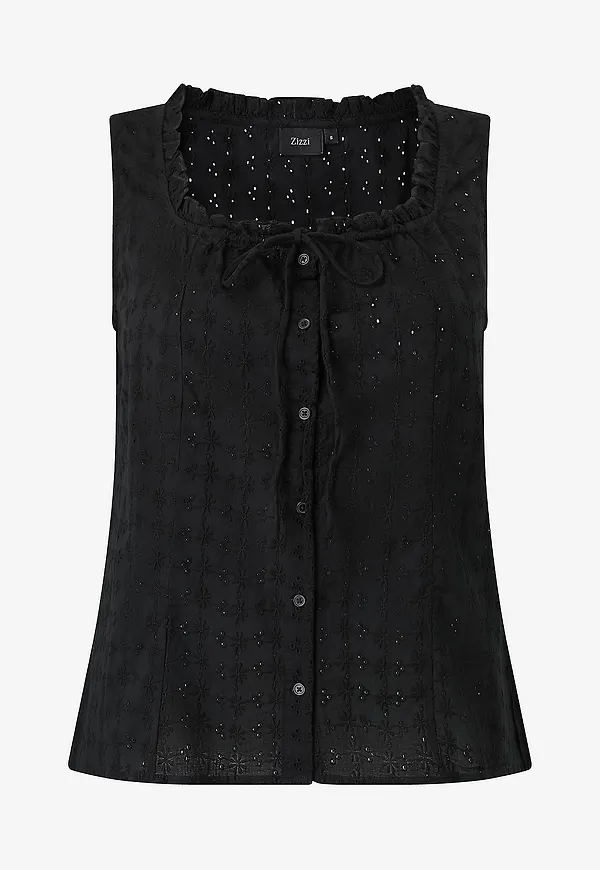 Zizzi - Blus eLuna S/L - Svart