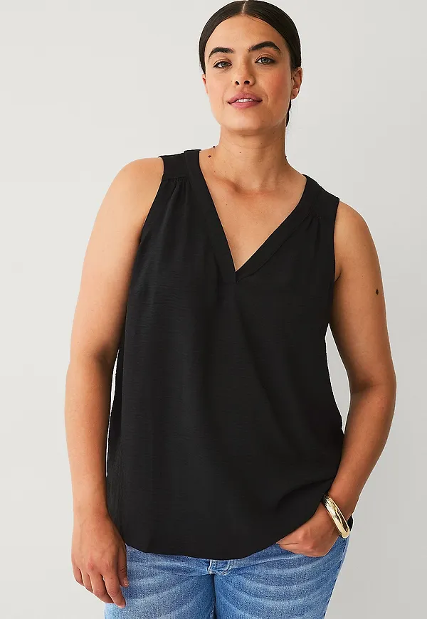 Zizzi - Blus mFikka S/L - Svart