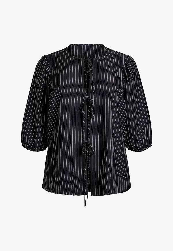 Zizzi - Blus mNikita 1/2 - Svart