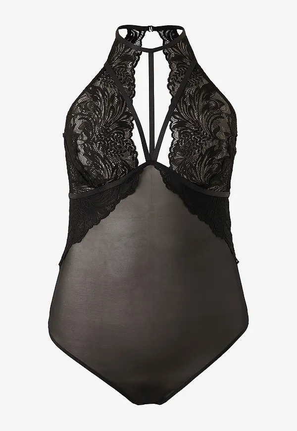 Zizzi - Body caPivu Bodystocking - Svart