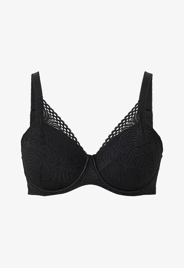 Zizzi - Bygel-bh lMaria Padded - Svart