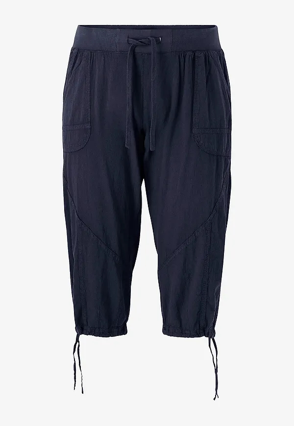Zizzi - Byxor jEasy Knickers - Blå