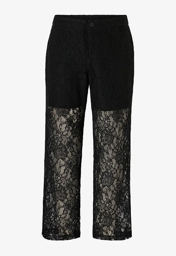 Zizzi - Byxor mKimmy Long - Svart