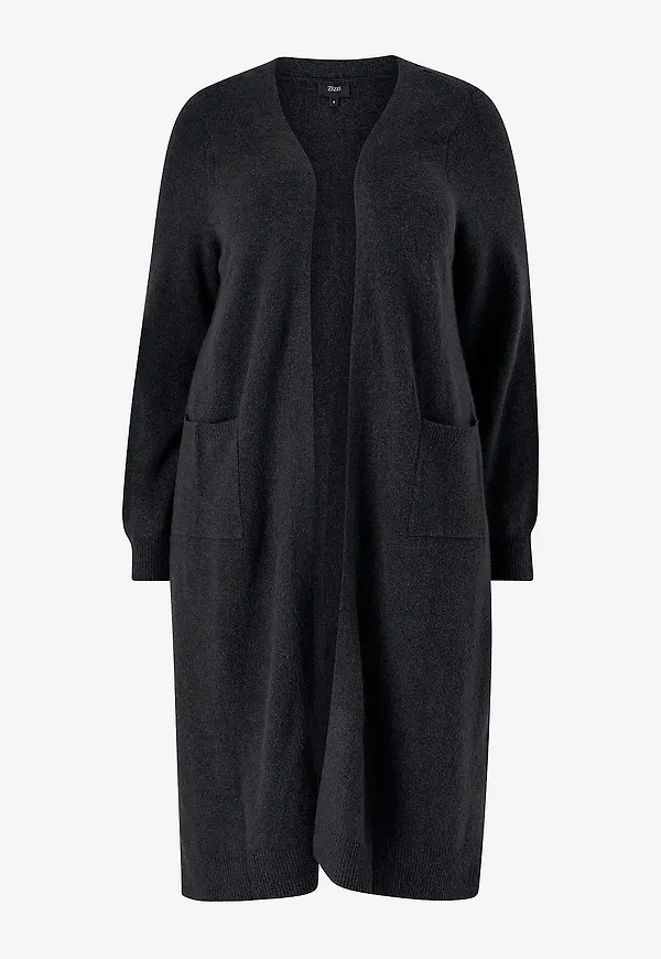 Zizzi - caVista L/S Long - Grå