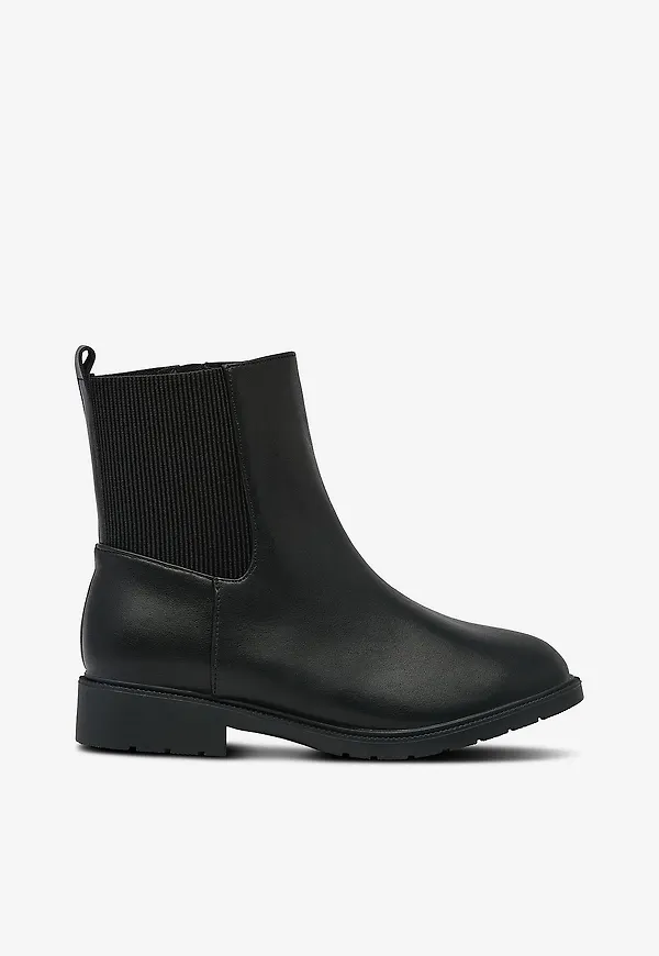 Zizzi - Chelseaboots fChantal - Svart