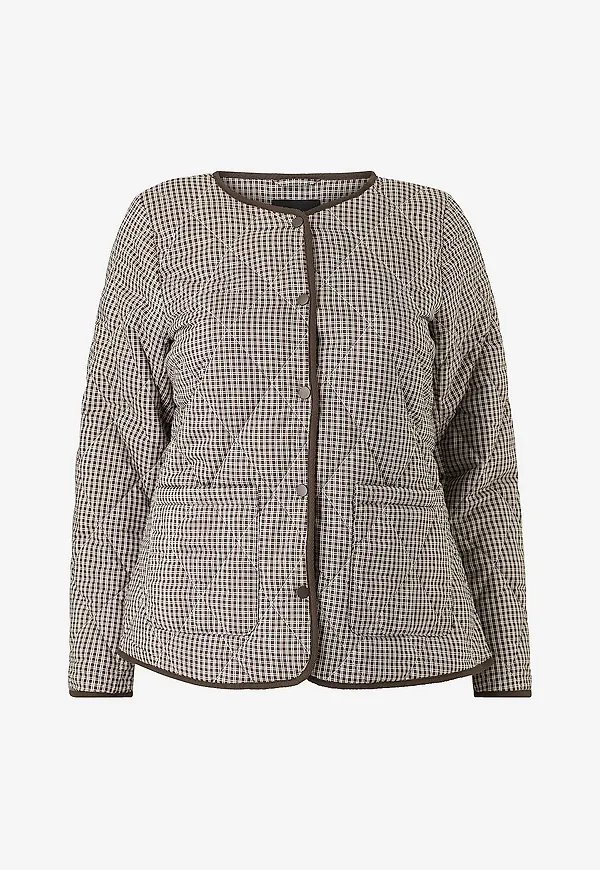 Zizzi - Jacka mMaria L/S - Brun