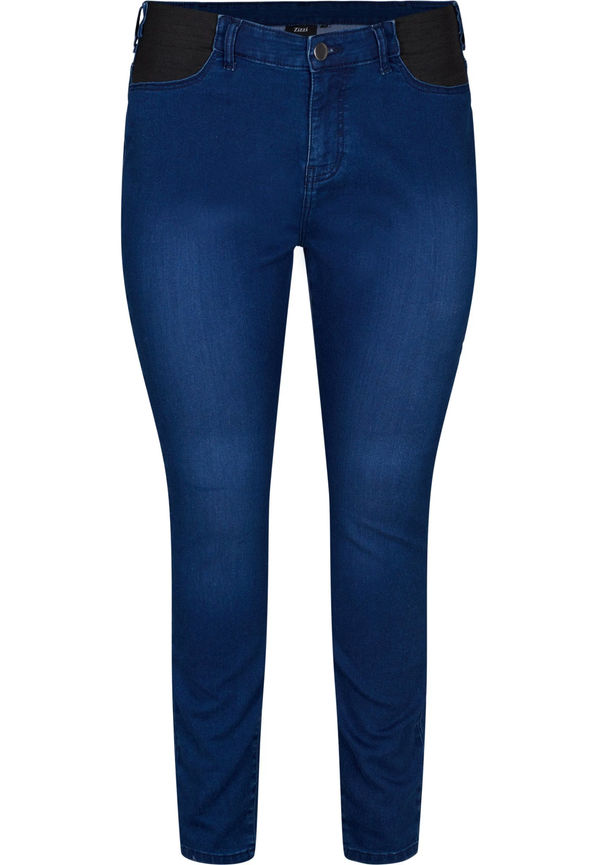 Zizzi Jeans blå denim / mörkblå