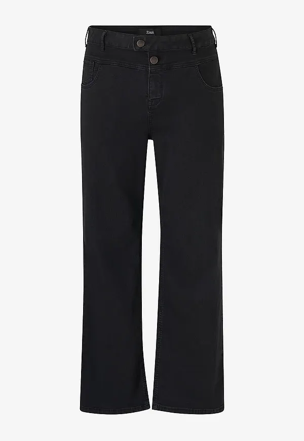 Zizzi - Jeans jSara - Svart