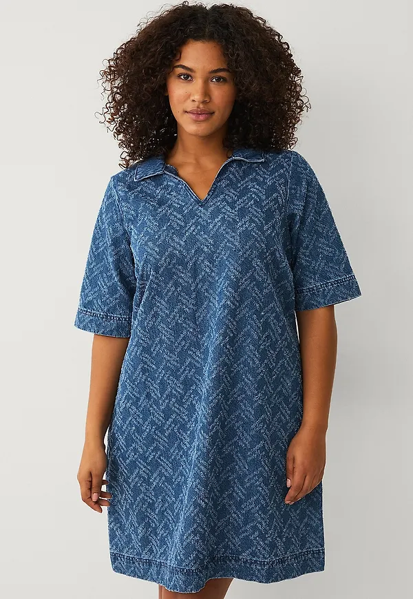 Zizzi - Jeansklänning jTami - Blå