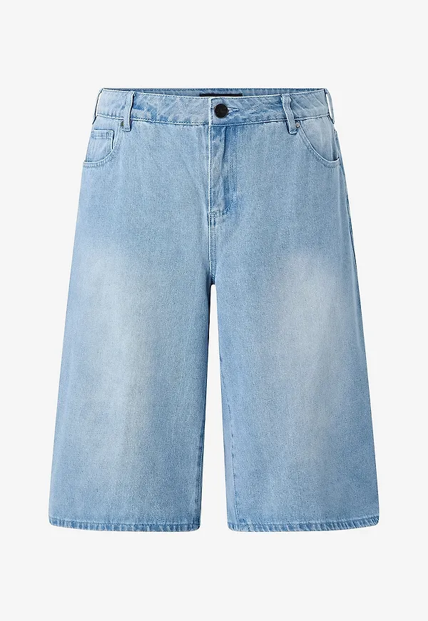 Zizzi - Jeansshorts jMavia - Blå