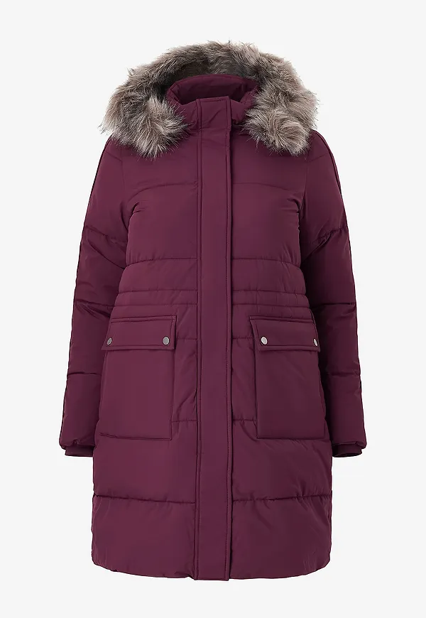 Zizzi - Kappa caJulia L/S Coat - Lila