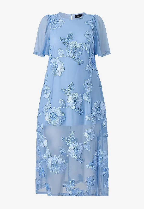 Zizzi - Maxiklänning mJacquline S/S - Blå