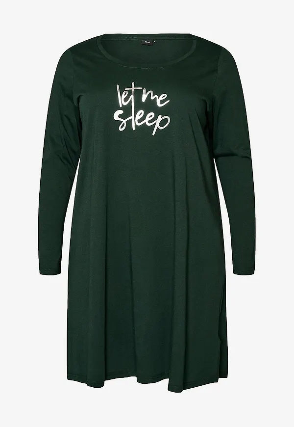Zizzi - Nattlinne mAlly L/S - Grön
