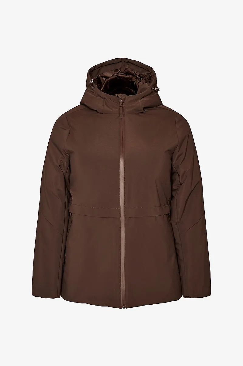 Zizzi - Skidjacka Cawilla, L/S, Jacket - Brun